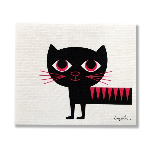 Swedish Dishcloth - Cat