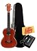 Kala KA-T Mahogany Tenor Ukulele Bundle with Hard Case, Tuner, and Polishing Cloth