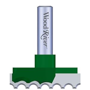 WoodRiver 2-1 8 Diameter Rosette Cutter, Style D by 
