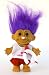 My Lucky LIFEGUARD Troll Doll (Purple Hair)