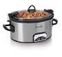 Crock-Pot SCCPVL605S-033 6 Quart Cook and Carry Programmable Slow Cooker, Stainless Steel