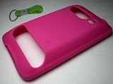 Pink Sprint HTC Evo 4G Extended Battery Silicone Case with GizMax Silicone  ....