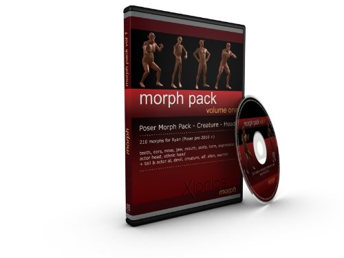 Xionics Morph Pack Volume One for Poser Pro 2010+
