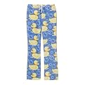 Kids Grandma Pants Bubble Ducks Pants - Blue