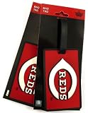 Cincinnati Reds Two Pack Soft Laser Bag Tag
