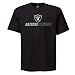 Oakland Raiders Line of Scrimmage II Short Sleeve Tee, Large