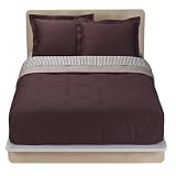 - Solid Brown Comforter - Twin XL