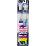 Oral-B Sensi-Soft Toothbrush Twin Pack, Colors May Vary