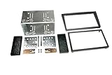 RT Doppel DIN Blende Komplett-Set für Opel Corsa Agila Omega 2001- Doppel DIN black