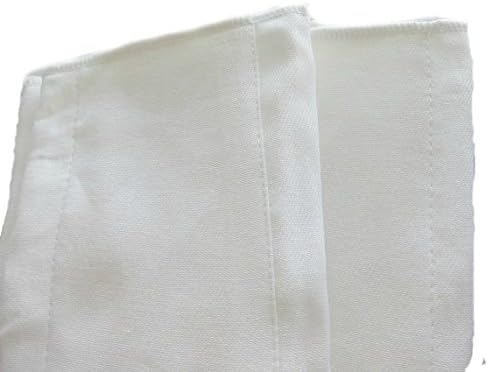Kawaii (Pack of 1) One Size Organic Unbleached Cotton Prefolds Liners 4x6x4 DSQ