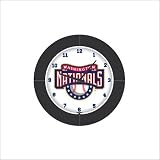 Imperial Washington Nationals Licensed Everbrite Neon Wall Clock