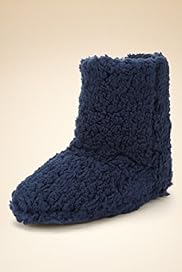 Faux Fur Boot Slippers