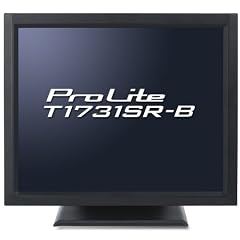 Iiyama ProLite T1731SR 43,2cm (17 Zoll) Touchscreen Monitor DVI-D (Kontrast dyn. 900:1, 5ms Reaktionszeit) schwarz