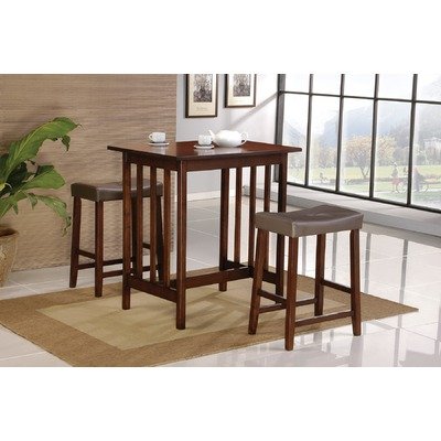 3 Piece Bar Table in Spice