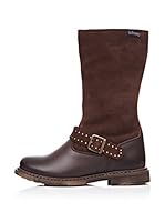 BILLOWY Botas Cremallera (Marrón)