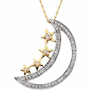Yellow Gold Journey of Dreams Diamond Pendant