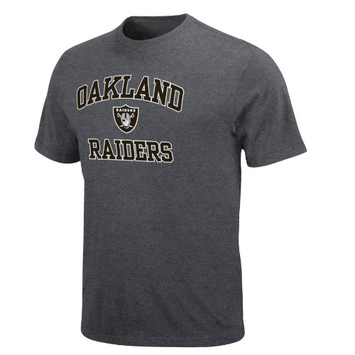 NFL Oakland Raiders Heart And Soul II Adult Short-Sleeved Basic Tee