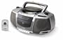 COBY CX-CD250 Portable CD Cassette Recorder with AM/FM Radio & Remote Control