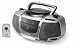 COBY CX-CD250 Portable CD Cassette Recorder with AM/FM Radio & Remote Control