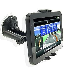 High Grade Dell Streak 7 16GB Wifi Only 7 Inch Tablet Robust 360° Adjustable Headrest Swivel Mount w/ Cradle Car Kit Holder