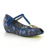 Poetic Licence Goodnight Kiss Blue Womens Shoes
