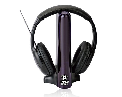 Pyle PHPW2 FM Hi-fi Wireless Headphones with Extreme Bass