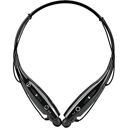 Universal S Gear -HV-Digitial 500 Wireless Music Stereo Bluetooth Headset Neckband Style Earphone Headphone performance flexible comfort quick Foldable Hands frees Black