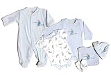 Baby Boys Peter Rabbit 6 Piece Gift Set 0-3months