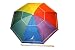 Nautica Beach Umbrella UPF 50+ Rainbow Color