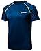 TM-MTS03-MNB_X-Large j-2XL Tesla Men's HyperDri Cool T Shirt Sports Running Short Sleeve Athletic Top