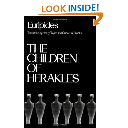 The Children of Herakles (Greek Tragedy in New Translations)