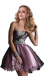 Tulle Cocktail Knee Length Short Lace Beaded Evening Dress/Homecoming Dress/Prom Dress/Party Dress/Wedding Dress/Mini Dress 