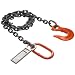Mazzella SOS Welded Alloy Chain Sling, Fixed-Leg, Grade 80, Vertical Load Capacity