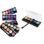 LOT of 5 designer metalic eye shadows with 25 colors EYEshadow palette