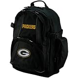 NFL Green Bay Packers Trooper Backpack (Black, Large)