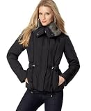 Style&co. Puffer Jacket with Faux-Fur Collar
