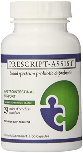 Prescript-Assist Broad Spectrum Probiotic Prebiotic Complex 60 Capsules by Safer Medical Inc