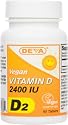 Deva Vegan Vitamins Vegan Vitamin D 2400 IU, 90-Count