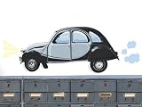 Home Stickers HOST 288 2CV Citroen Decorative Wall Stickers