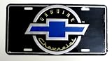 Chevy Blue Bowtie On Black 6