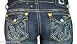 Mek Denim by Miss Me Women's Oaxaca Bootcut Jeans in Dark Blue