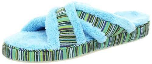 ACORN Women's Taylor Spa Cross Band Slipper