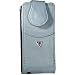 Fortte iPod Nano Flip Style Leather PDA Case (Swivel Clip) (Light Blue)