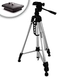 Professional Series 57" Lightweight Aluminum Tripod for Canon, Nikon, Panas ....
