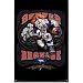 Denver Broncos NFL Team Cartoon Mascot Poster 22x34