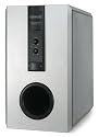 Kenwood SW-40 HT Aktiver Subwoofer (100 Watt) silber