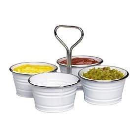 Americana Galvanized Divided Server by 