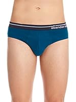Abanderado Slip Sport Con Cintura Extra Suave (Azul)