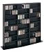 Prepac Triple Width Wall Storage Media Tower