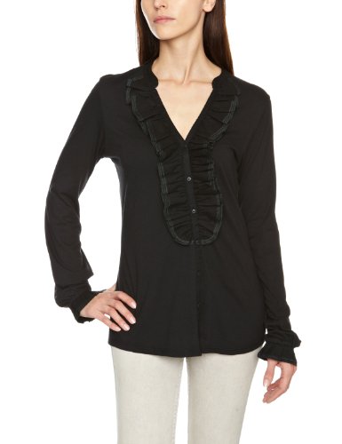 ESPRIT Y21952 Women's Blouse Black Small